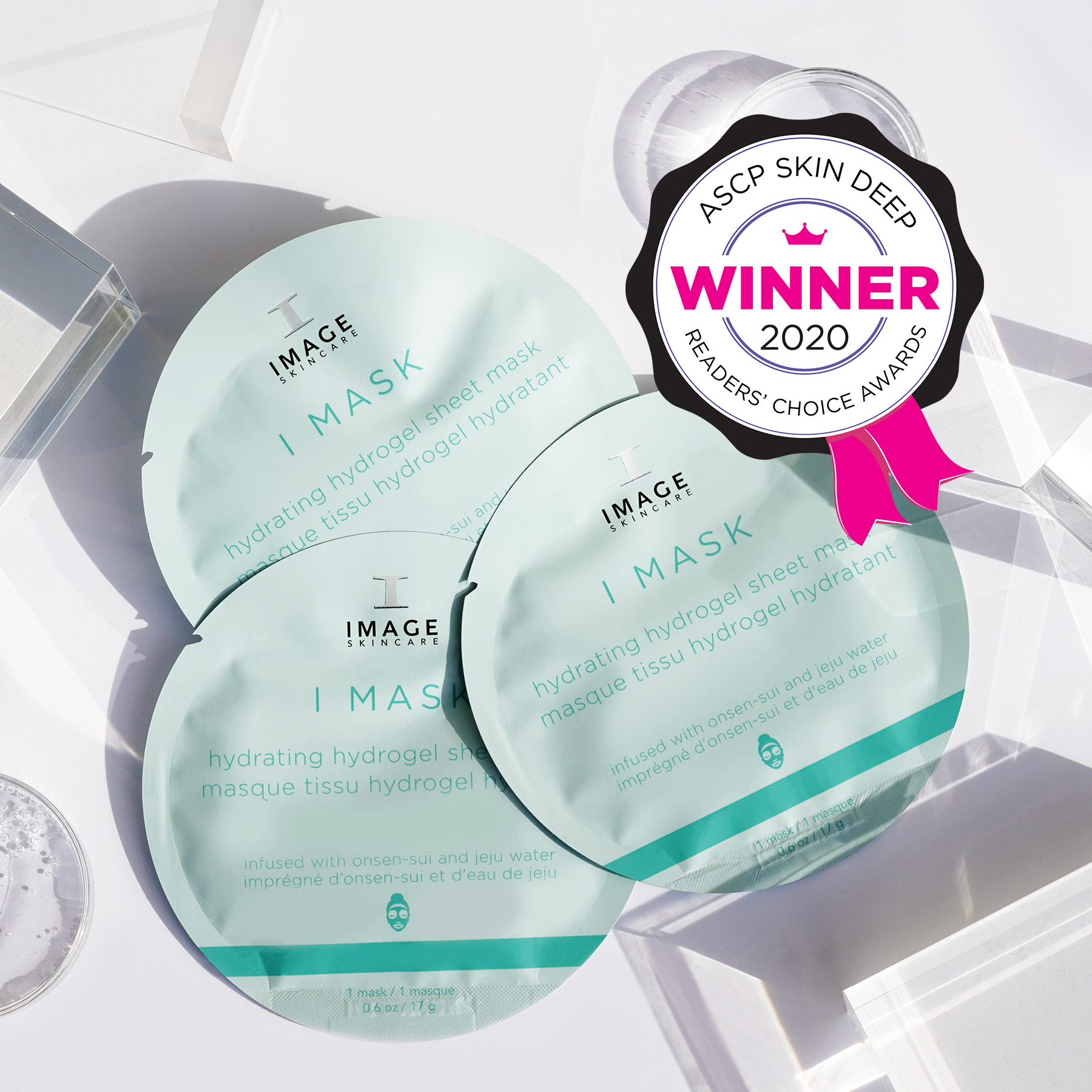 RETAIL - I MASK hydrating hydrogel sheet mask - 5 Pack - MK-201N