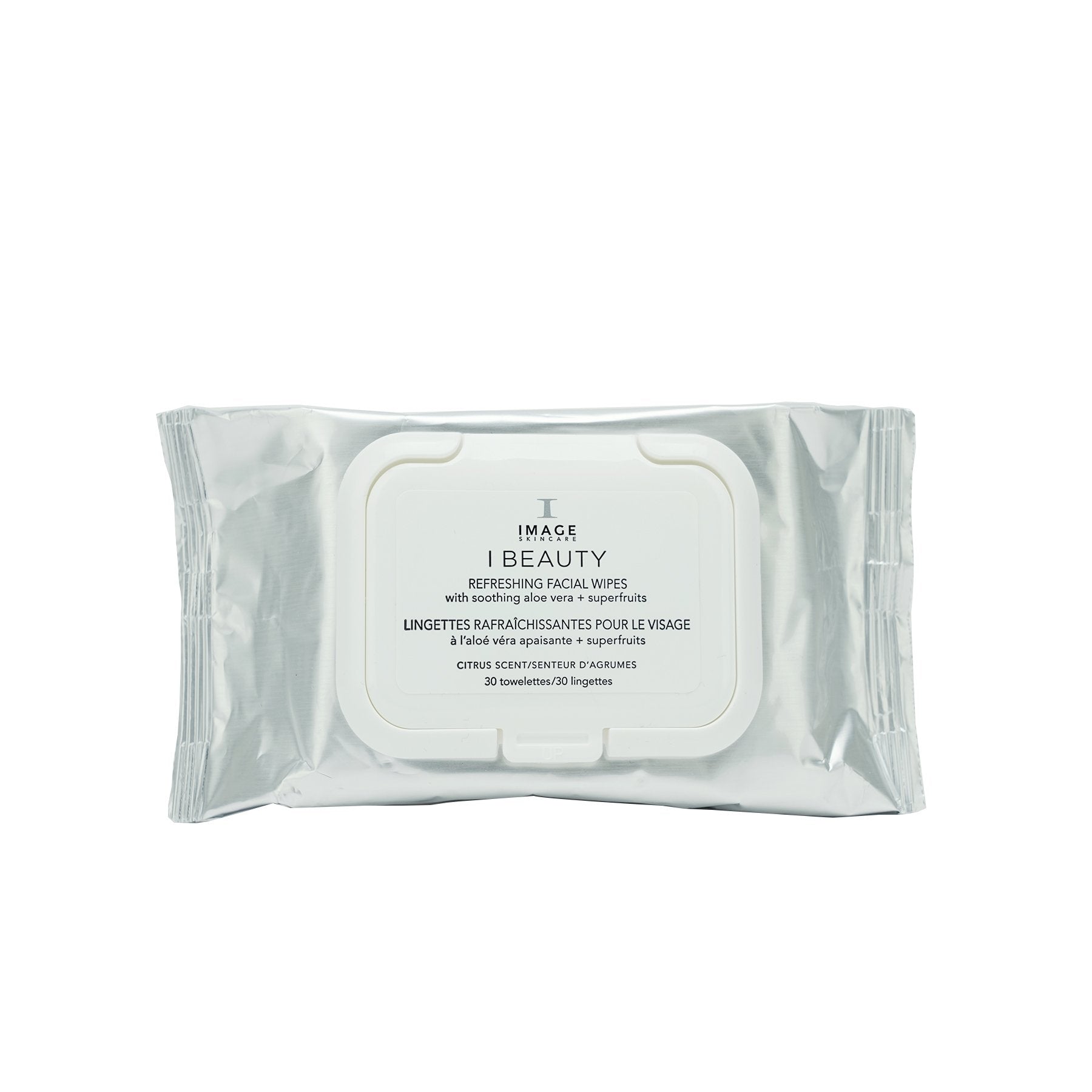 RETAIL - I BEAUTY refreshing facial wipes - 30 towelettes - IB-201