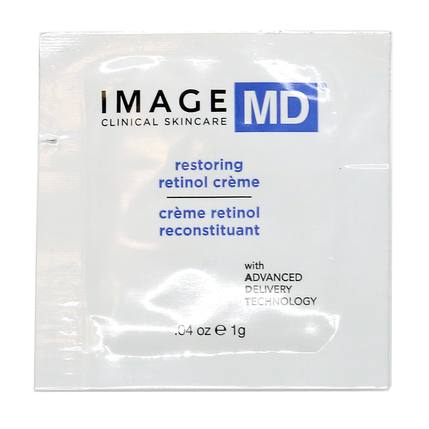 IMAGE MD Restoring Retinol Crème .04oz Foilpack 20-pack - FP-127